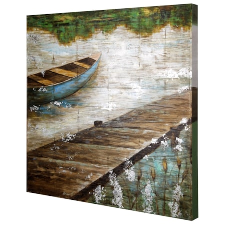 Dock Wooden Wall Art