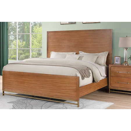 Contemporary Panel Queen Bed