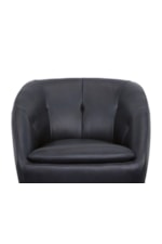 Flexsteel Latitudes - Wade Contemporary Leather Swivel Chair