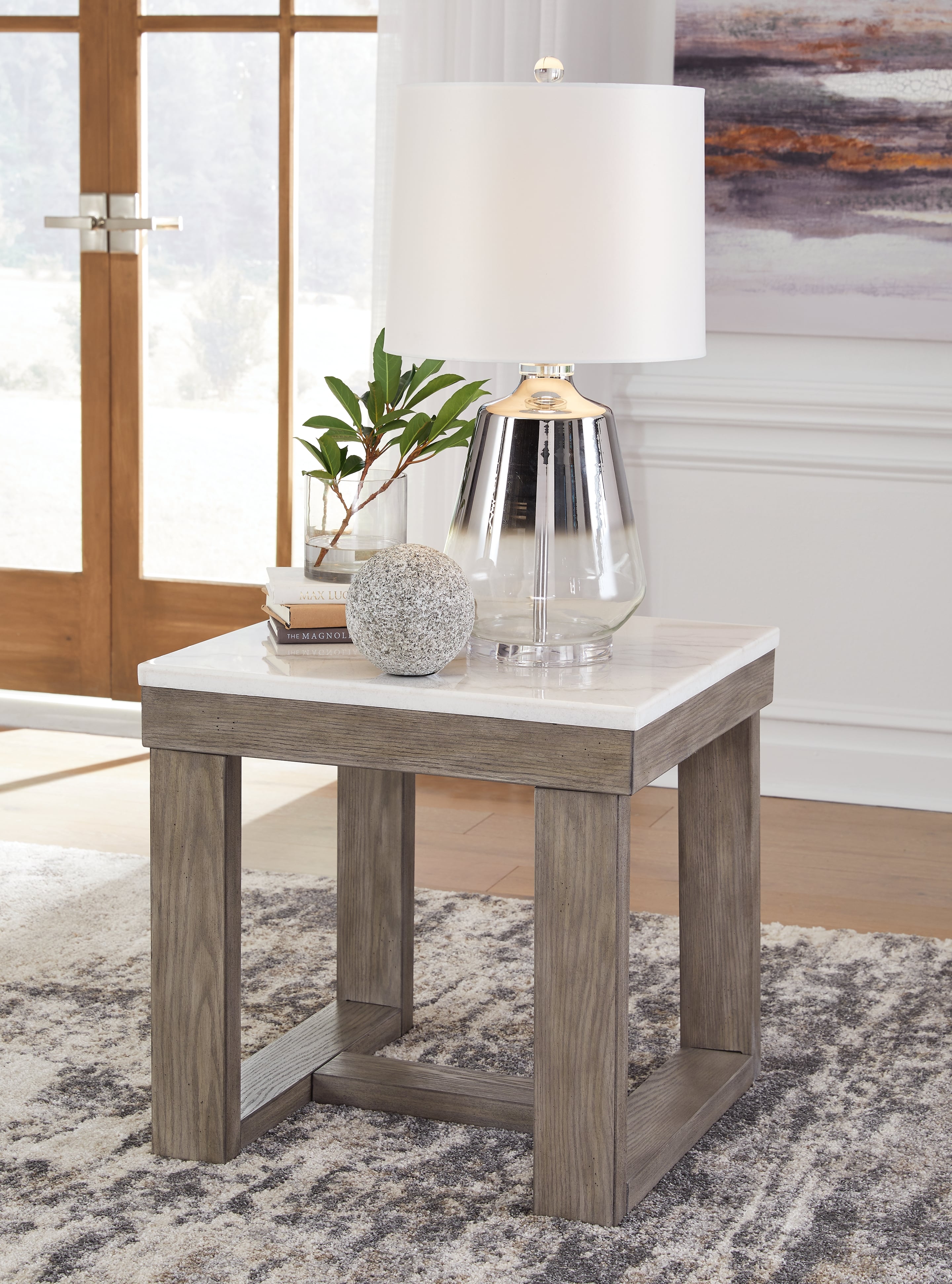 Square End Table