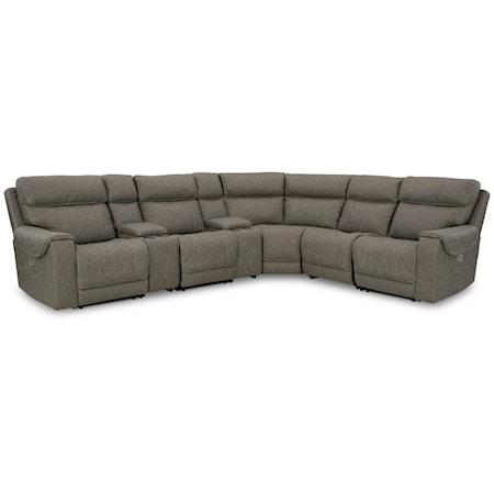 7-Piece Power Reclining Sectional