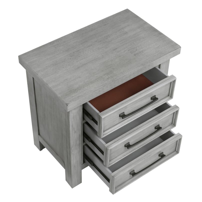 3-Drawer Nightstand