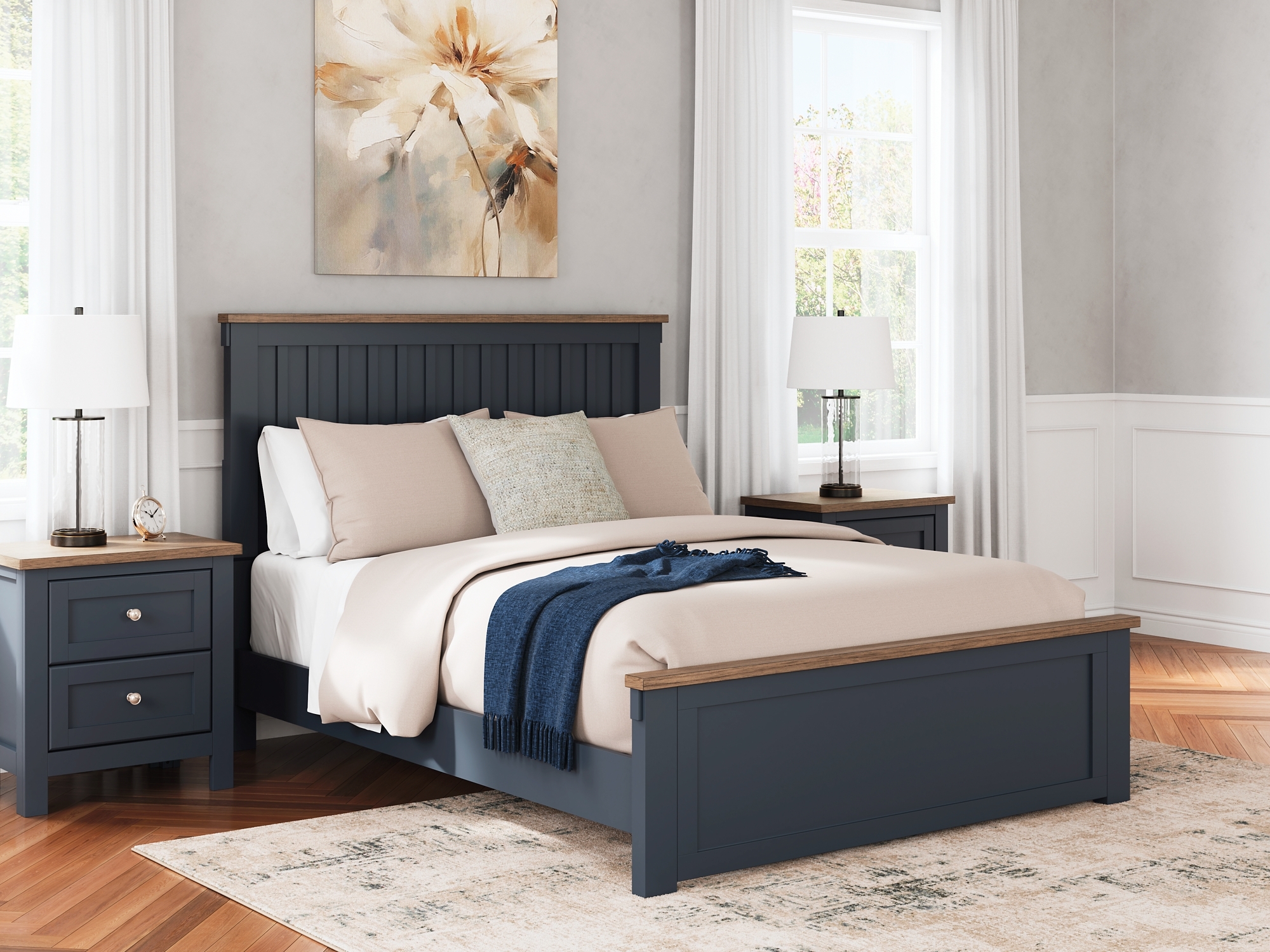 Signature Design by Ashley Landocken Queen Panel Bed