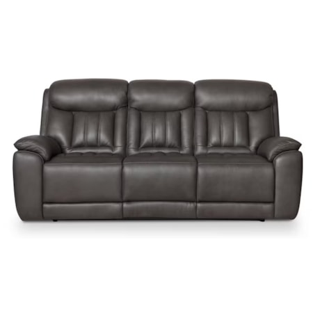 Benson Leather Power Reclining Sofa