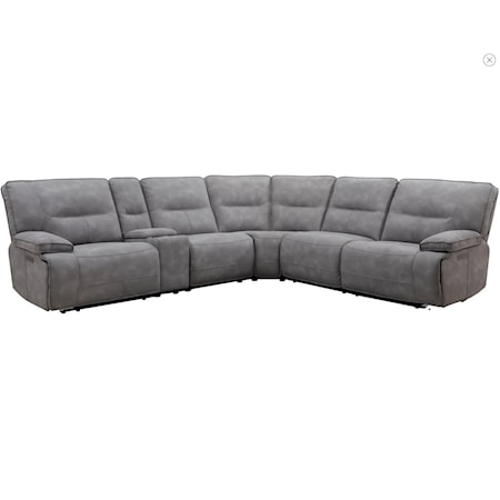 6-Piece Modular Power Reclining Sectional