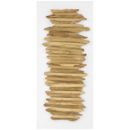 Lev White Metal Wall Decor