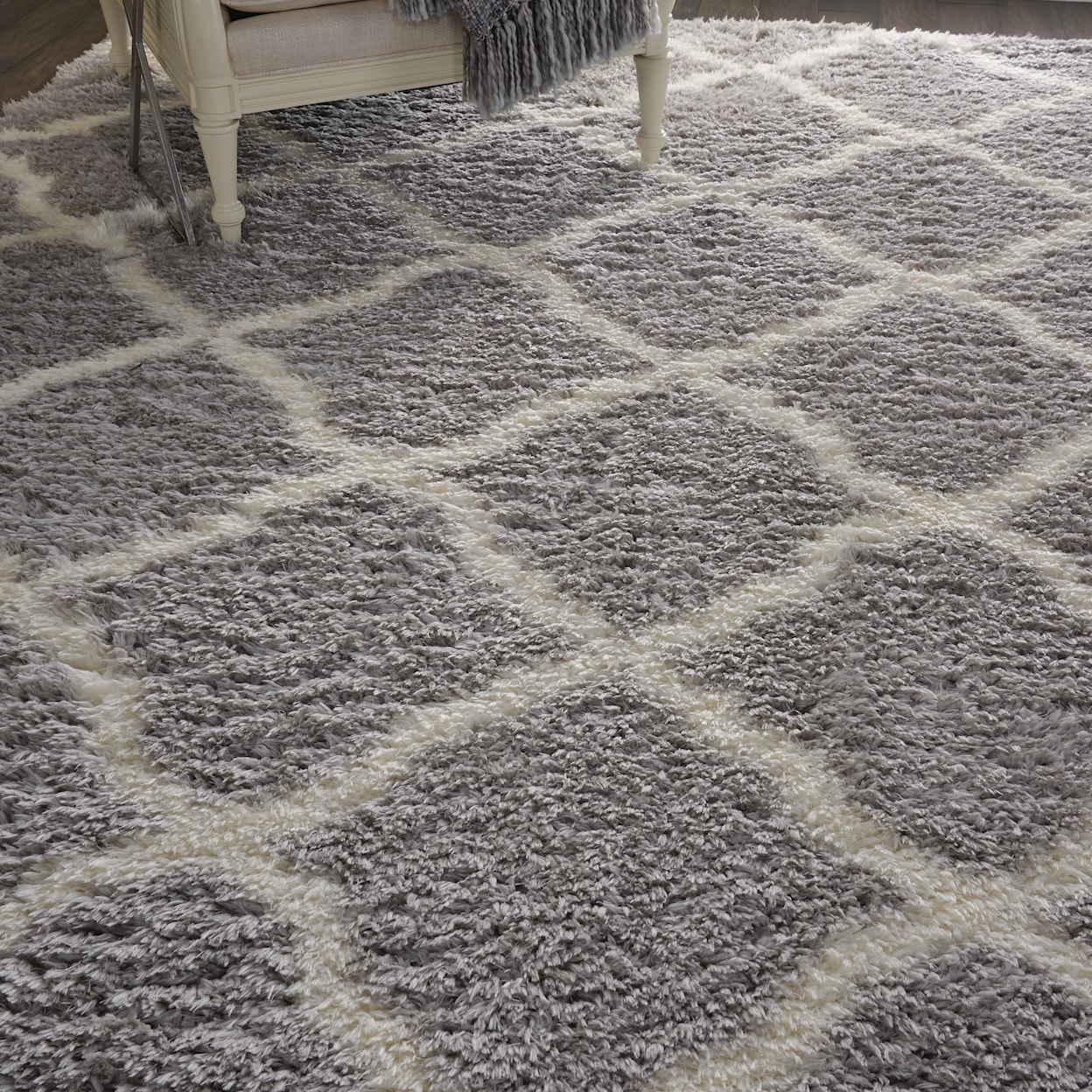 Nourison Luxe Shag 9' x 12'  Rug