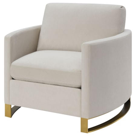 Corliss Arched Arm Accent Chair