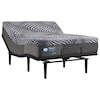 Sealy PLH3 Posturepedic Plus Hybrid Soft Queen Adjustable Mattress Set