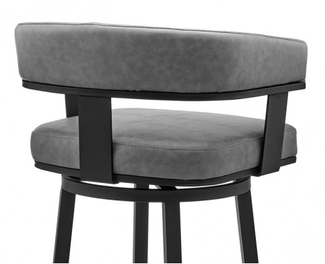 Armen Living Lorin Swivel Bar Stool