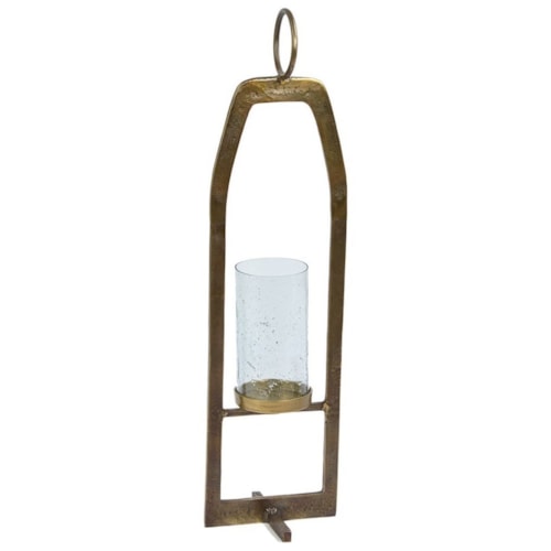 36" Cast Aluminum Candle Stand