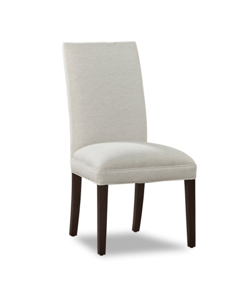 Contemporary Upholstered Dining Chair with Tapered Legs