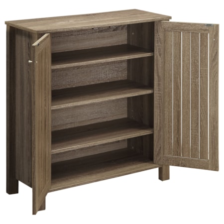 TAUPE STORAGE CABINET |