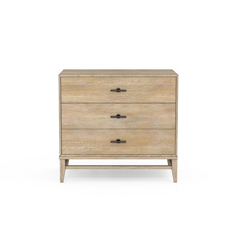 3-Drawer Bedside Chest