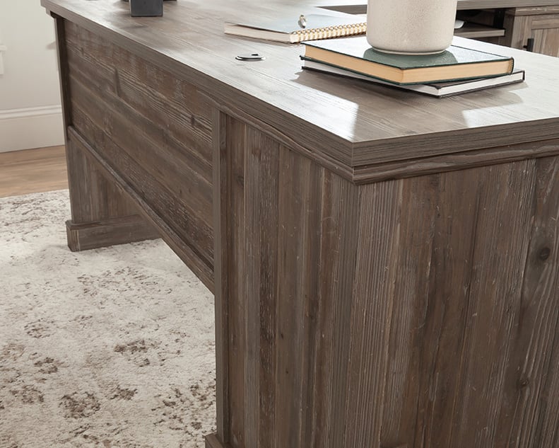 Sauder Aspen Post Aspen L-Shaped Home Office Desk