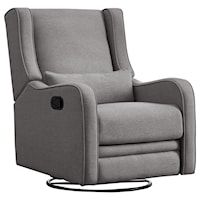 Modern Manual Swivel Glider Recliner