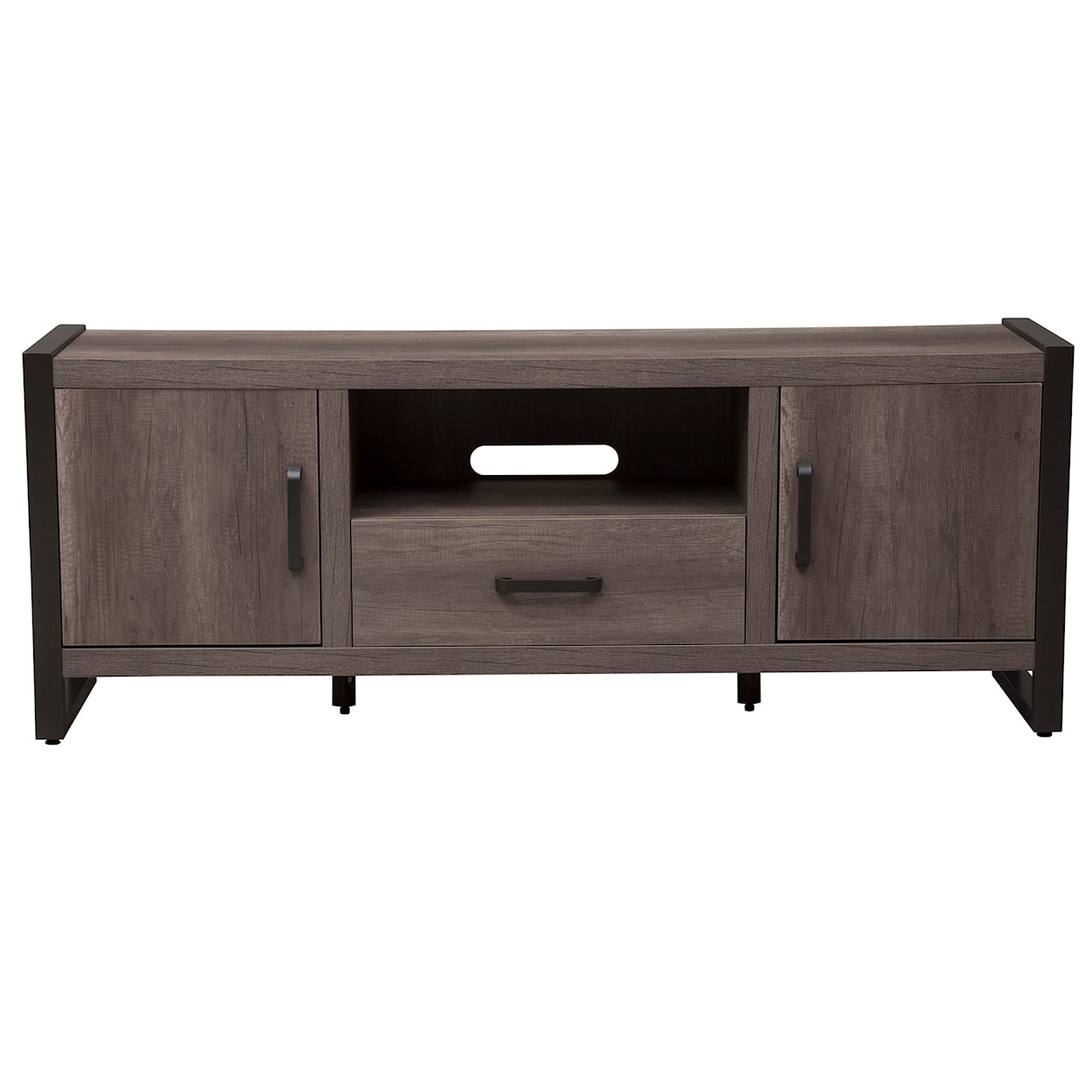 Liberty Furniture Tanners Creek Entertainment Center with Piers