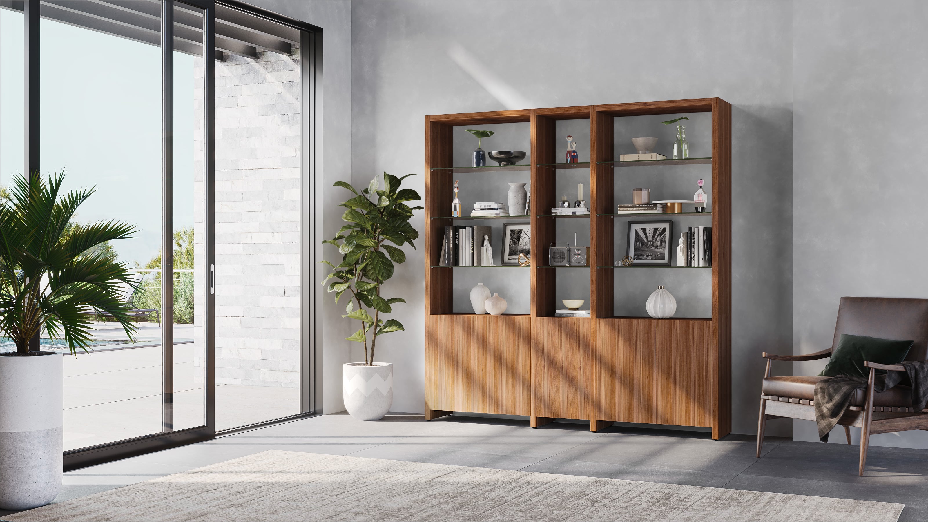 BDI Linea 3-Shelf System