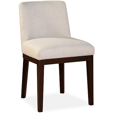 Contemporary Side Chair with Low Back