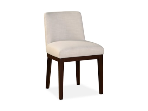 Contemporary Side Chair with Low Back
