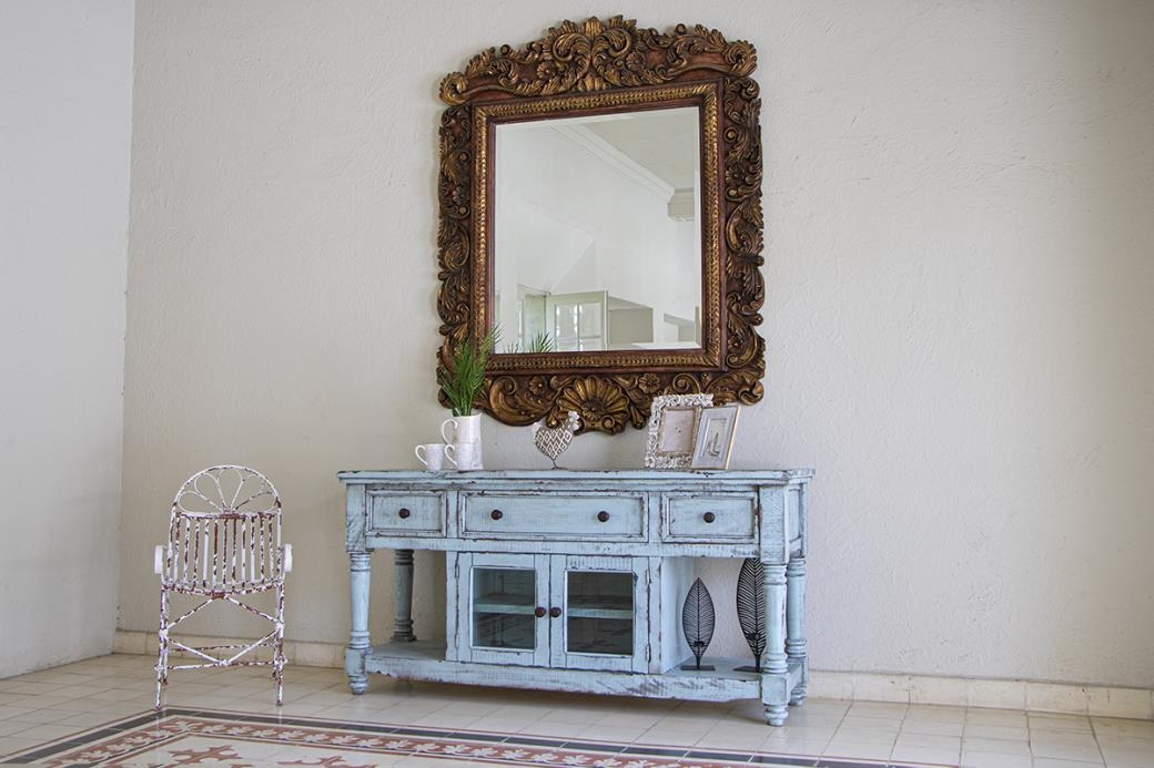 International Furniture Direct Aruba 3-Drawer 70" TV Stand