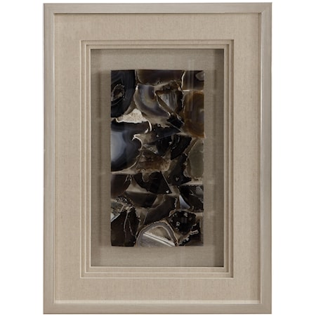 Seana Agate Stone Shadow Box