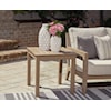 Signature Design by Ashley Hallow Creek Outdoor End Table