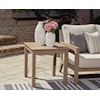 Ashley Furniture Signature Design Hallow Creek Outdoor End Table