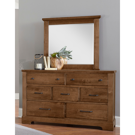 7-Drawer Dresser & Mirror Set