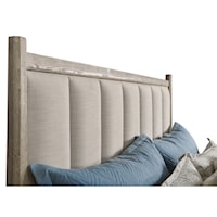 Oakmont King Upholstered Channel  Headboard