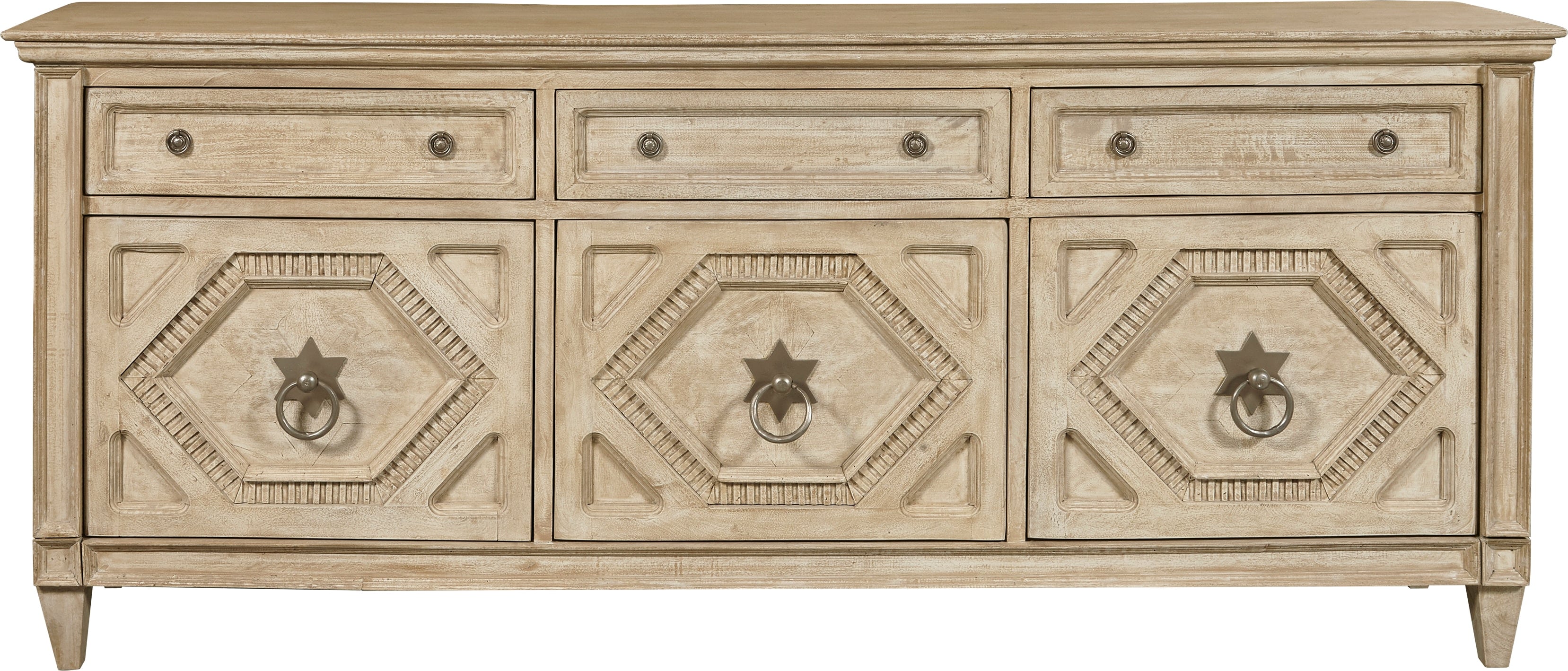 3-Door Entertainment Console