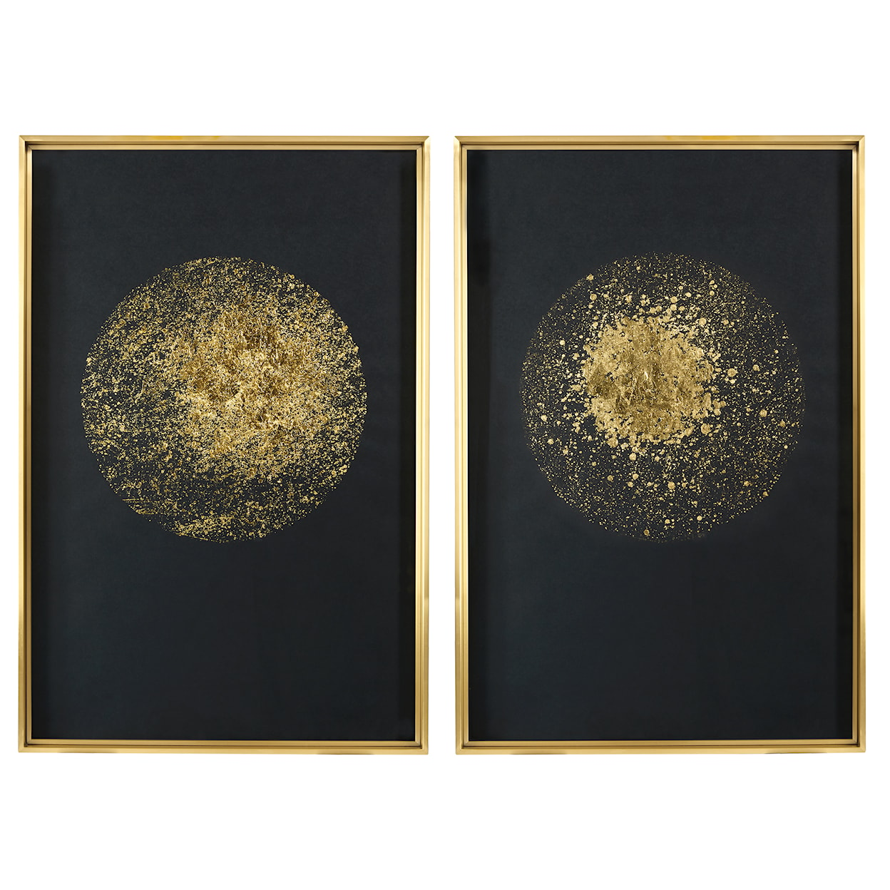 Uttermost Gold Rondure Gold Rondure Framed Prints S/2