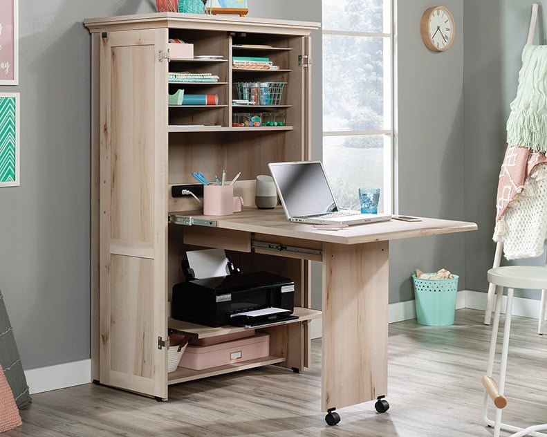 Sauder Miscellaneous Storage 430445 Transitional 2Door Craft Armoire