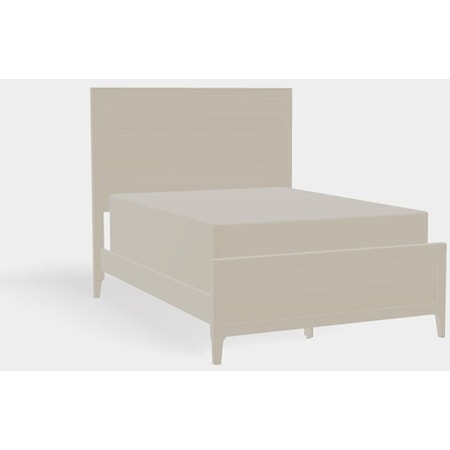 Toulon Full Upholstered Bed with Low Footboard