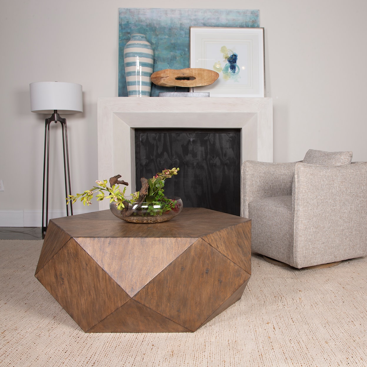 Uttermost Volker Volker Honey Coffee Table