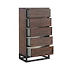 Accentrics Home Accents Modern Industrial Chest