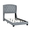 Accentrics Home Fashion Beds Twin Upholstered Bed