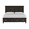 Magnussen Home Sierra Bedroom King Panel Storage Bed