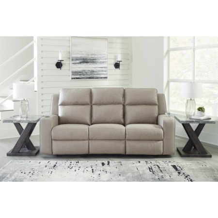 Rec Sofa W/ Drop Down Table