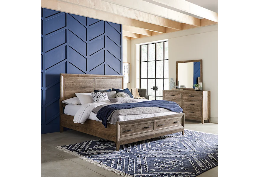 Ridgecrest Queen Storage Bedroom Group by Liberty Furniture at Royal Furniture