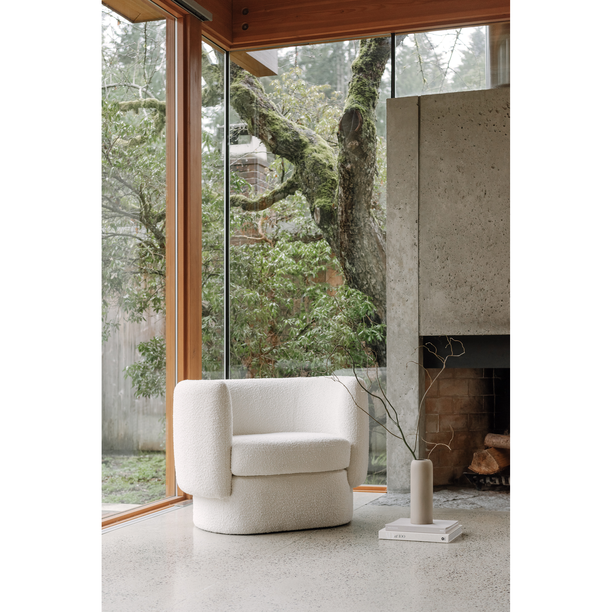 Moe's Home Collection Koba Koba Chair Maya White