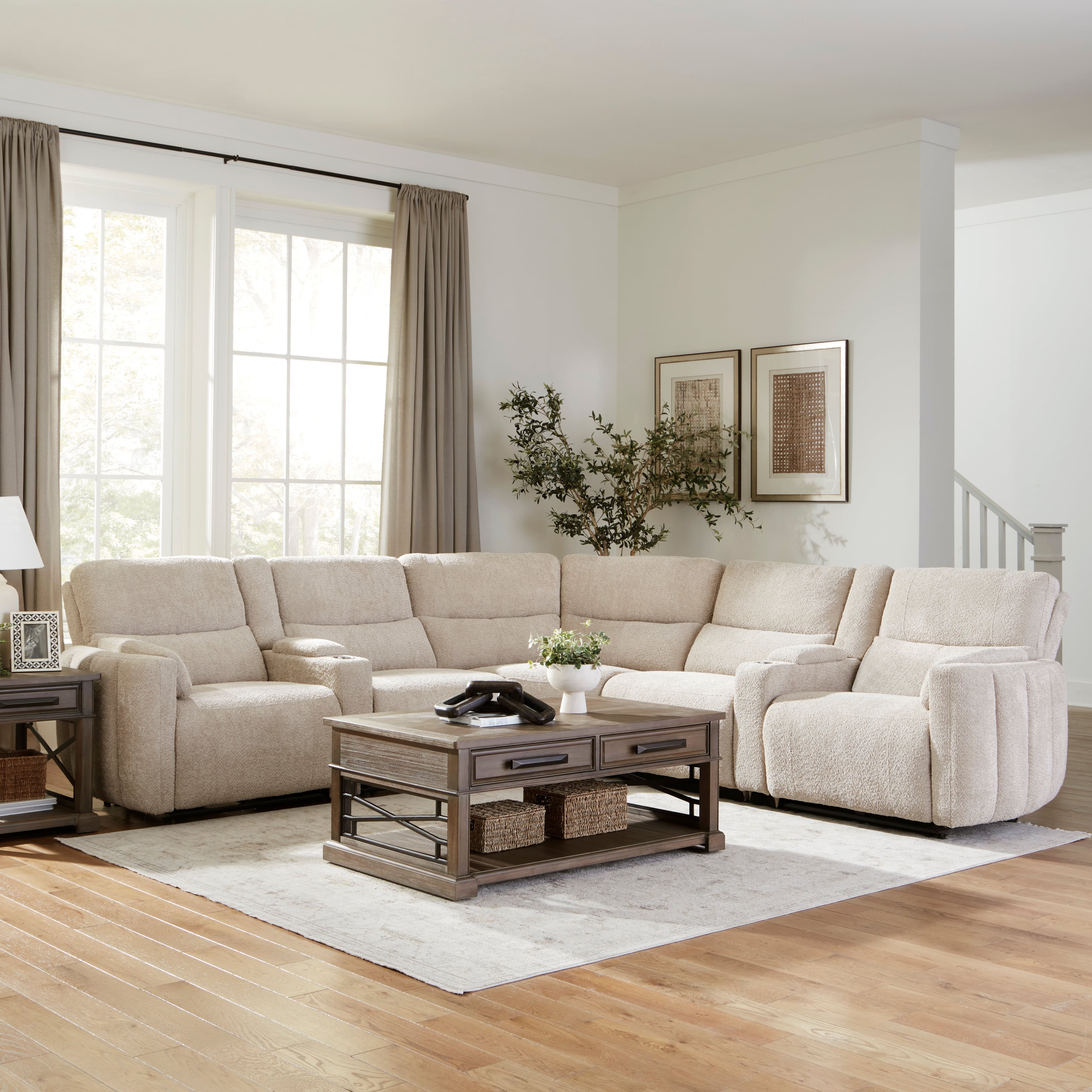Parker Living Modesto Power Reclining Sectional Sofa