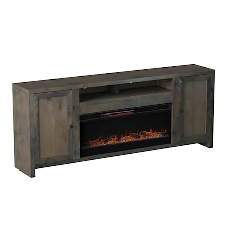 84&quot; Fireplace Console