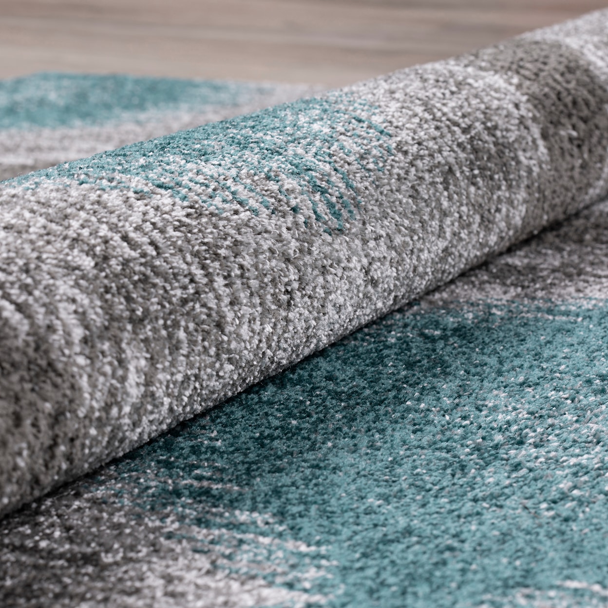 Dalyn Modern Greys Teal 5'3"X7'7" Rug