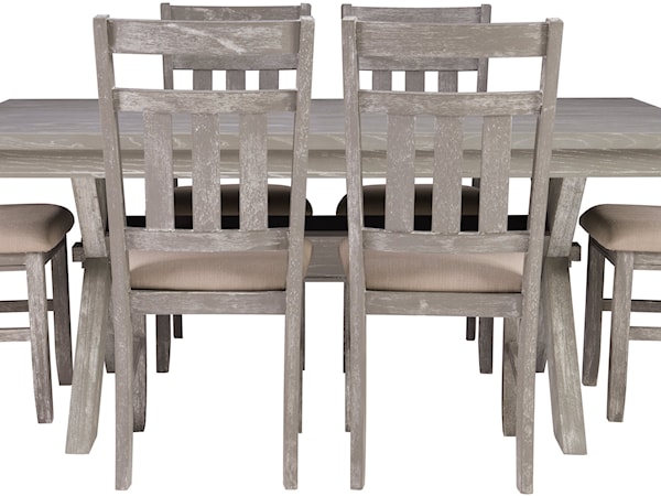 7 Piece Table & Chair Set