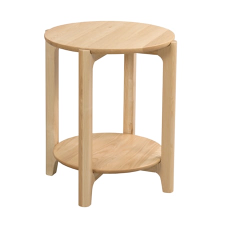 Round End Table