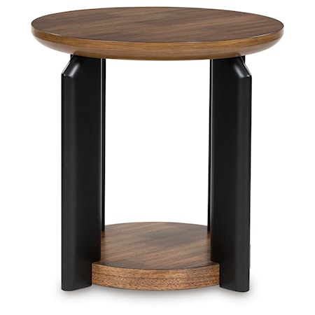 Round End Table