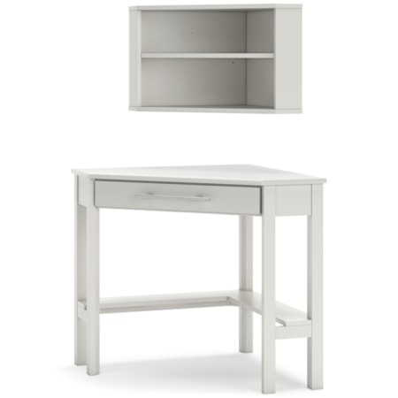 Desk with Bookcase