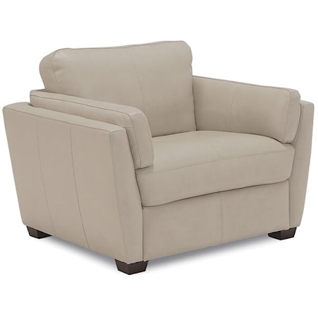 Burnam Casual Chair with Inside Pillow Arms
