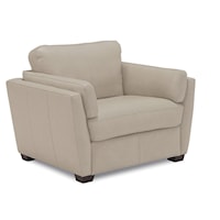 Burnam Casual Chair with Inside Pillow Arms